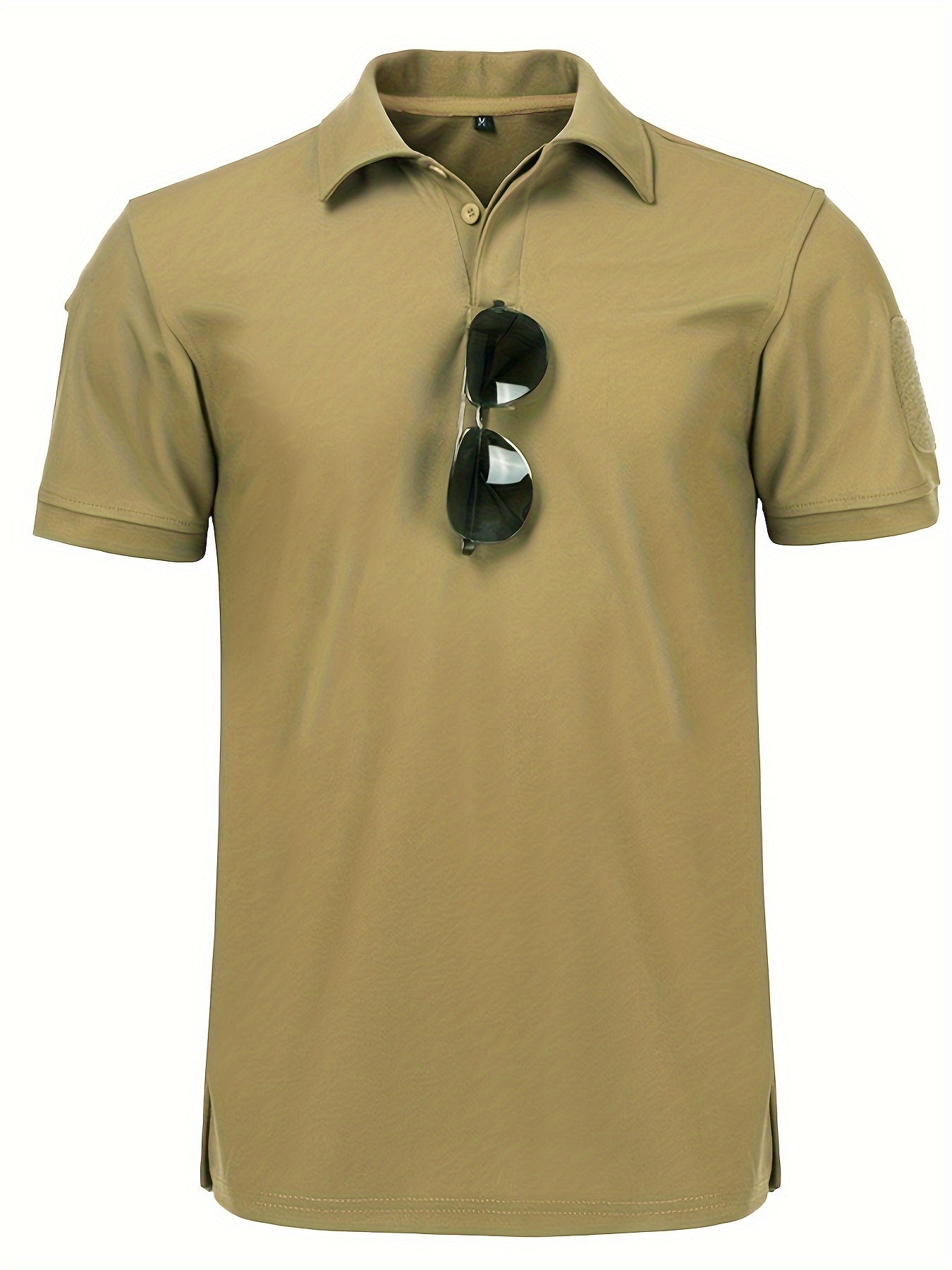 Men's short sleeve tee shirt for fishing, running, and hiking.