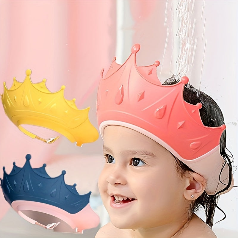 Protect your baby's eyes and ears with this artifact Baby Shampoo Shower Cap. This waterproof cap is suitable for girls and boys and comes in various color options, making it a perfect gift for Christmas, Halloween, or Thanksgiving Day.