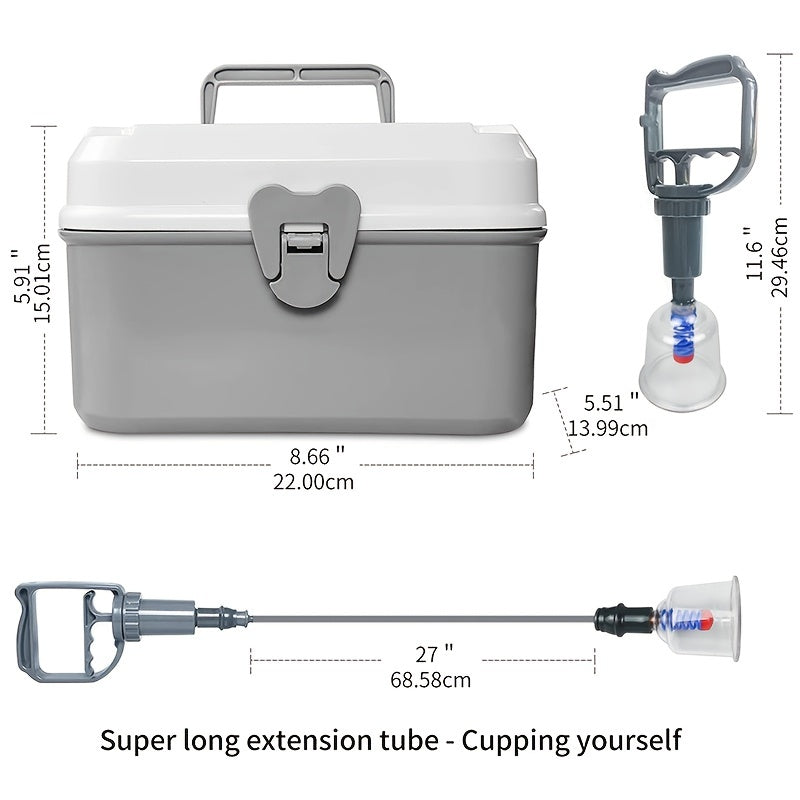 Professional Cupping Massage Set: Instantly Relieve Muscle & Joint Pain