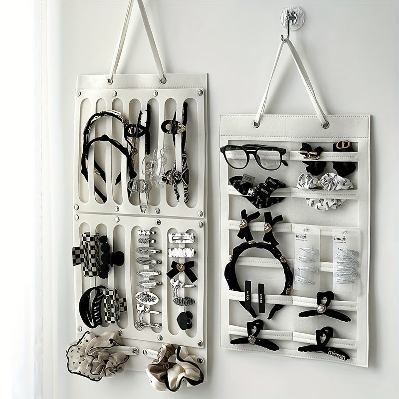 Hair Clip Storage Rack, Organize Your Hair Accessories with this Hanging Storage Organizer, Wall Decor Piece