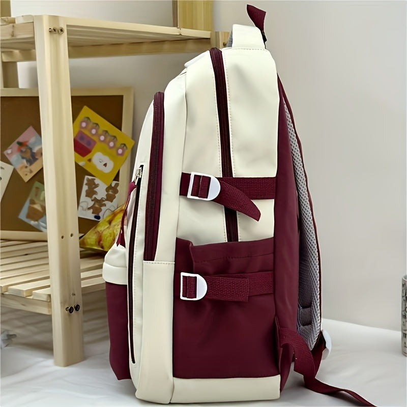 Stylish and durable travel backpack ideal for campus use.