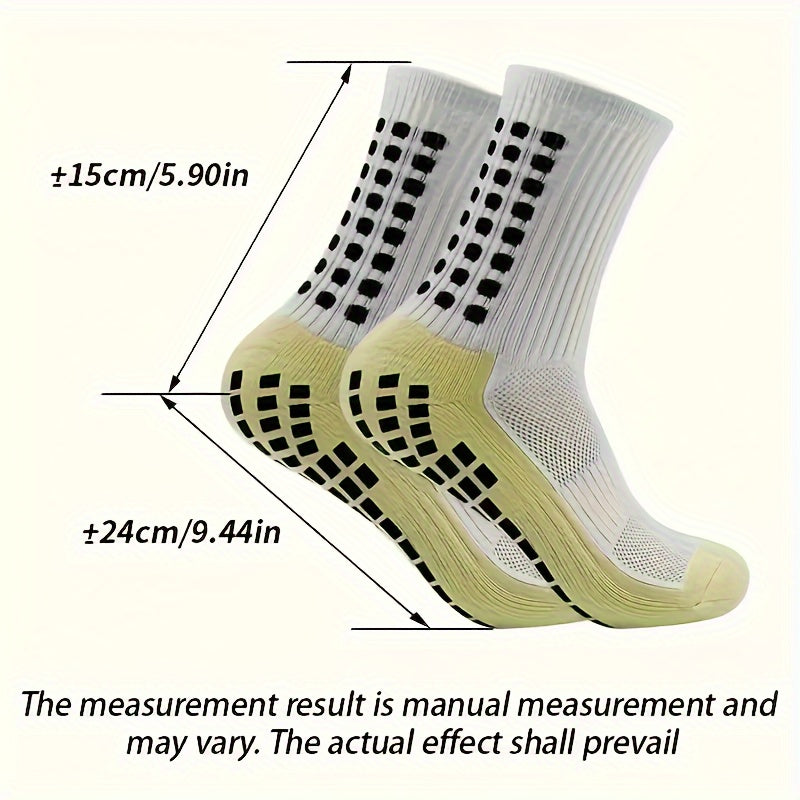 5-piece set of high-quality unisex football sports socks, leg sleeves, wraps, and drawstring bags. Ideal for football training, outdoor sports, basketball, and yoga enthusiasts.