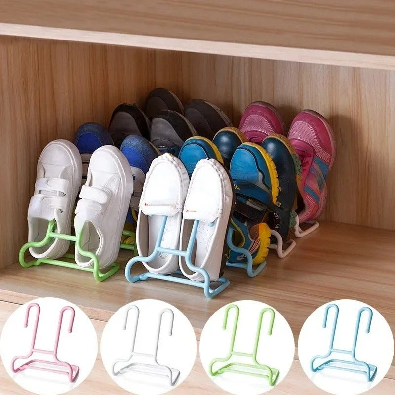 8pcs Shoe Organizer Set - Portable Hanging Racks for Home Storage