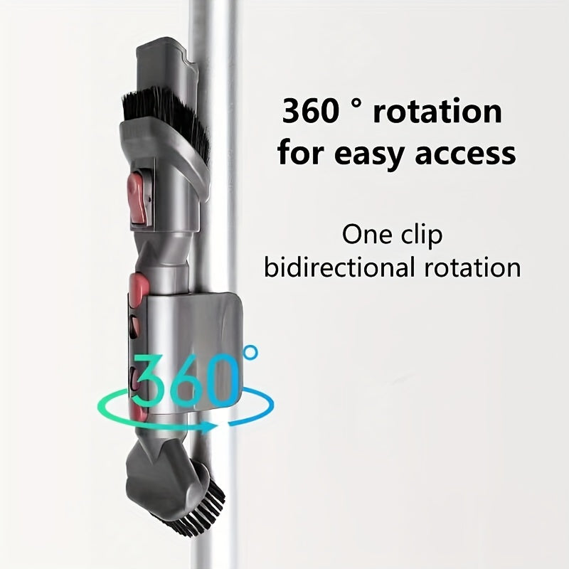 Mustahkam ABS material 2-in-1 so'rish bosh saqlash klipi Dyson changyutgich modellari V6, V7, V8, V11, V15 uchun | Tashkilotchilar mavjud