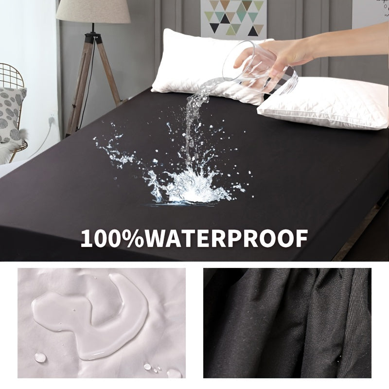 Waterproof Microfiber Fitted Sheet - Luxuriously Soft Blanket for Bedroom - Available in Twin, Full, Queen, and King Sizes