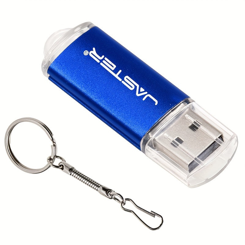 JASTER Mini USB Flash Drive in various sizes and colors with free key chain, ideal as creative gifts.