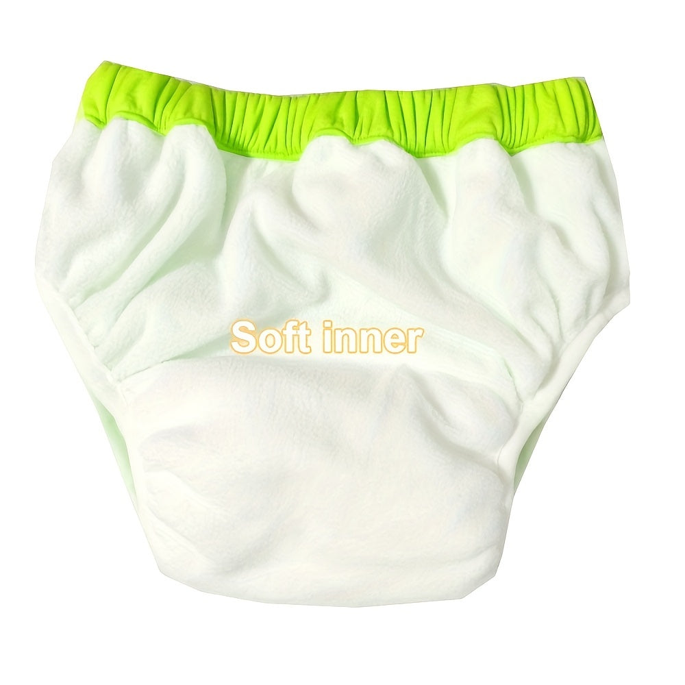 Reusable washable cloth diapers for big kids, teenagers, and adults. These leak-proof and breathable diapers are suitable for individuals weighing between 35 to 95 catties.