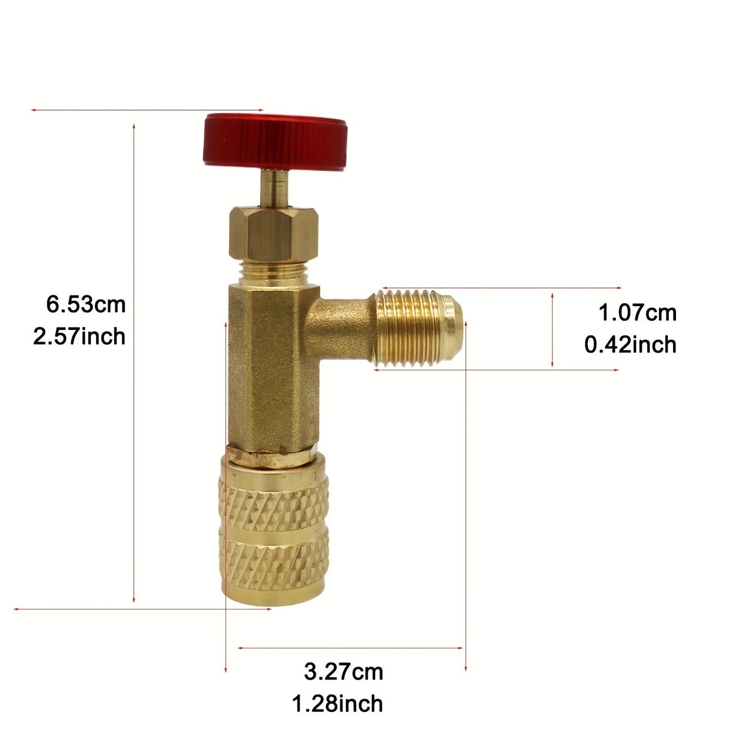 R410a Premium Air Conditioner Adapter, Liquid Filling Pipe Connector, Fluorine Pipe Adapter from R22 to R410, Additional Accessories