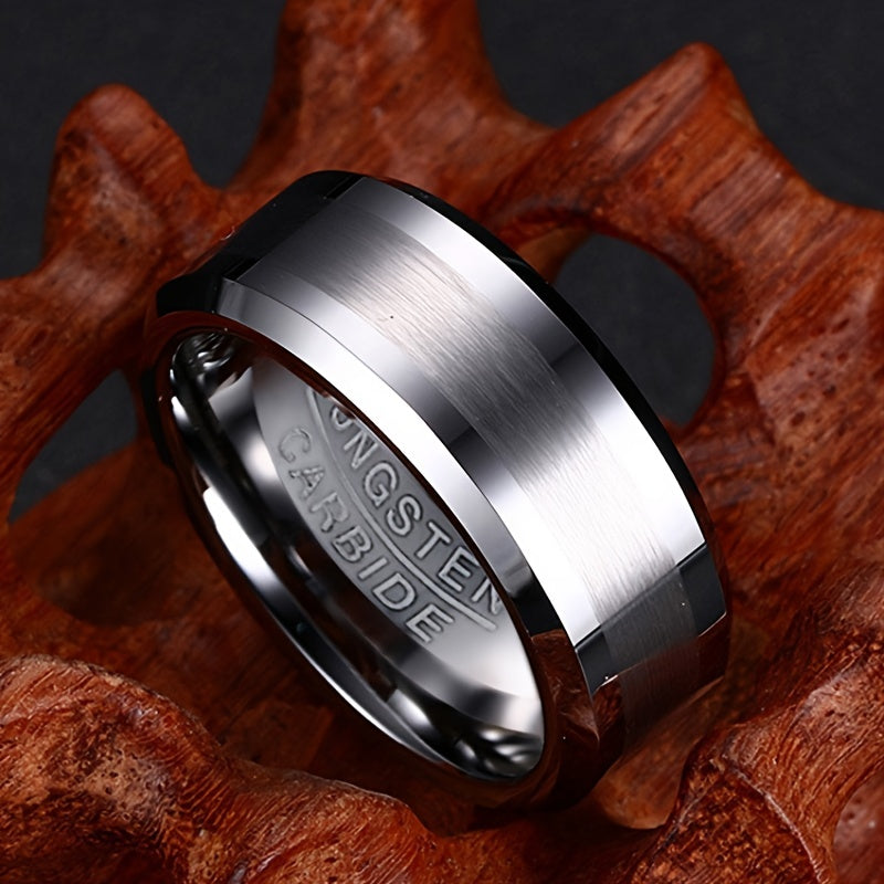 Top-of-the-line Men's Tungsten Steel Ring Available Now at a Discount on Amazon