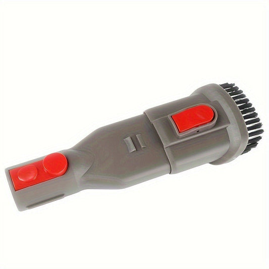 One-piece Vacuum Cleaner Attachment Kit - Includes Quick Release Dusting Brush and Crevice Tool, designed for V-Series Models to efficiently clean your home and car. Made of durable plastic material, perfect for all your vacuuming needs.