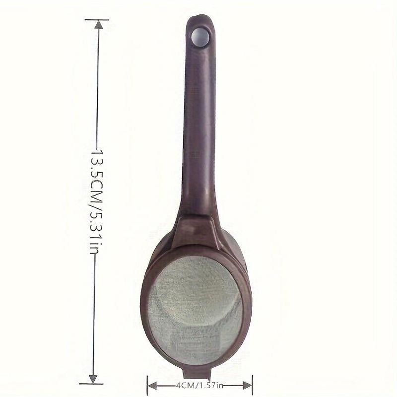 Coffee Filter Spoon: A compact and efficient tool for coffee capsule powder sifting. A must-have for coffee machines and baking. Made from food-safe plastic, no electricity required.