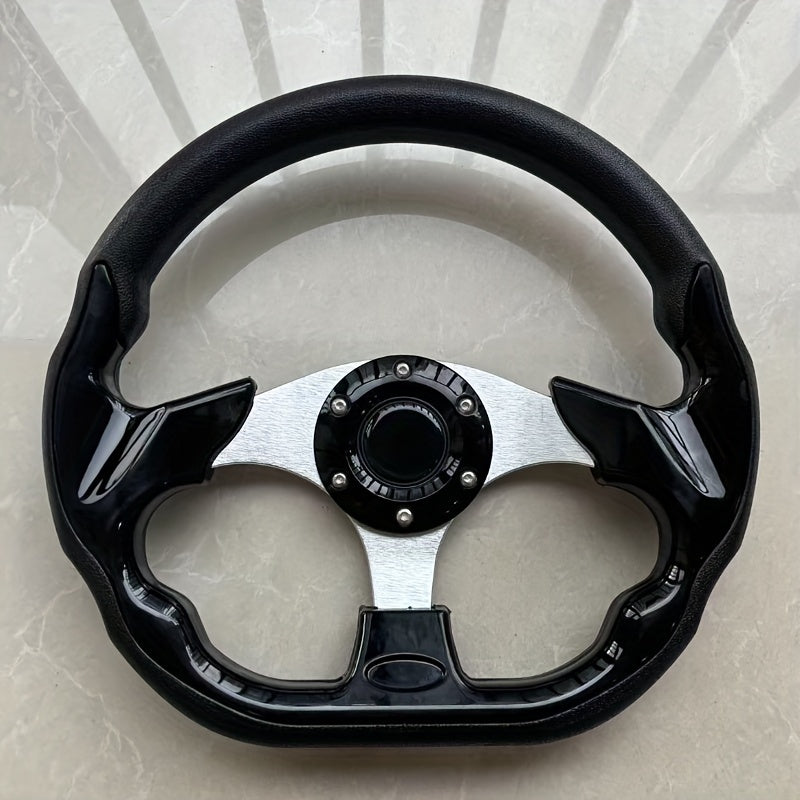 13-inch universal car steering wheel_modified racing steering wheel PU steering wheel