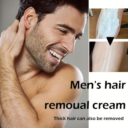 50g Hair Removal Cream for Men and Women, Painlessly removes hair leaving smooth, refreshed skin, rebuilding confidence and enjoying silky results.