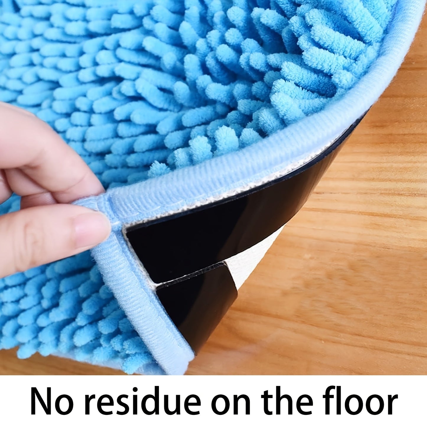 Get a set of four Silicone Rug Grippers - Double-Sided and Reusable Rug Tape Stickers for Non-Slip Grip on Hardwood Floors. These Waterproof Carpet Edge Grip Tape is perfect for use in offices and bedrooms.