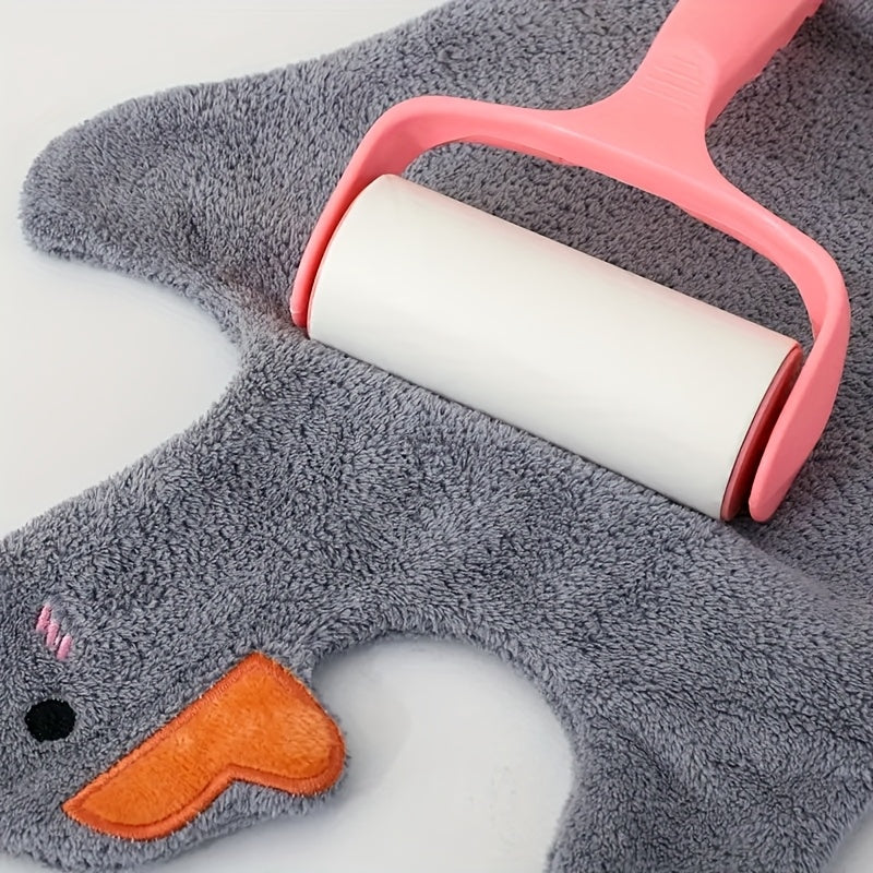 1 piece cartoon duck hand towel: ultra absorbent, quick-dry, durable, and stylish for kitchen or bathroom.