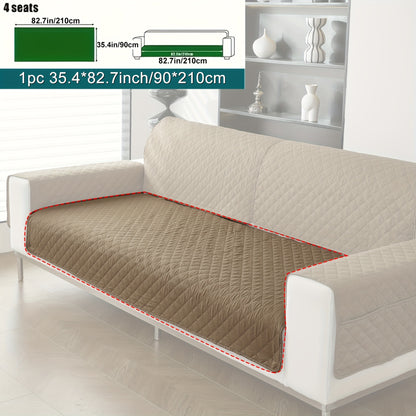 Anti-slip sofa cushion protective pad suitable for all types of sofas, machine washable.