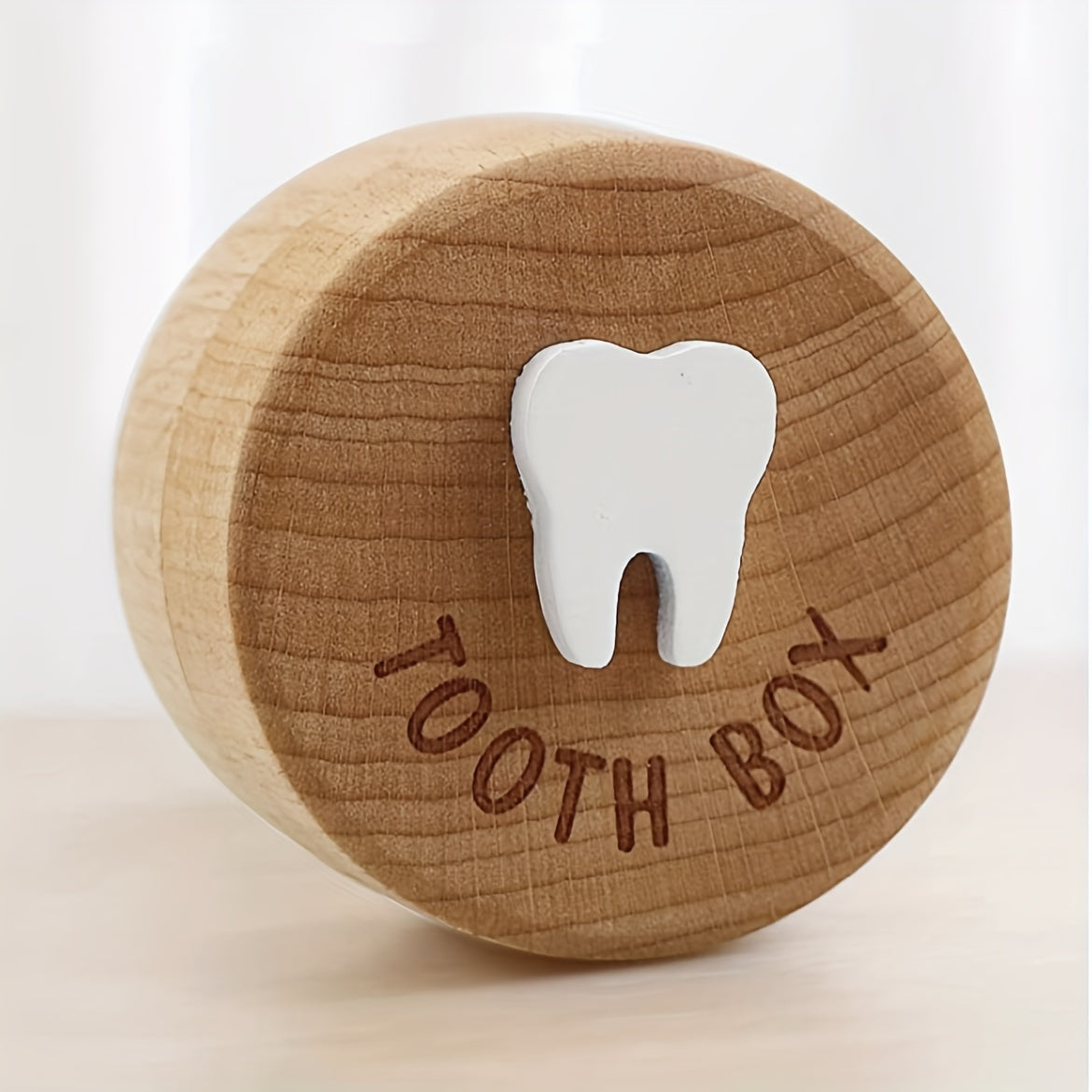 Tooth Fairy Keepsake Box with 3D Carved Design - Perfect for Holding Baby Teeth, Great Gift for Christmas, Halloween, Thanksgiving, New Year's, or Valentine's Day