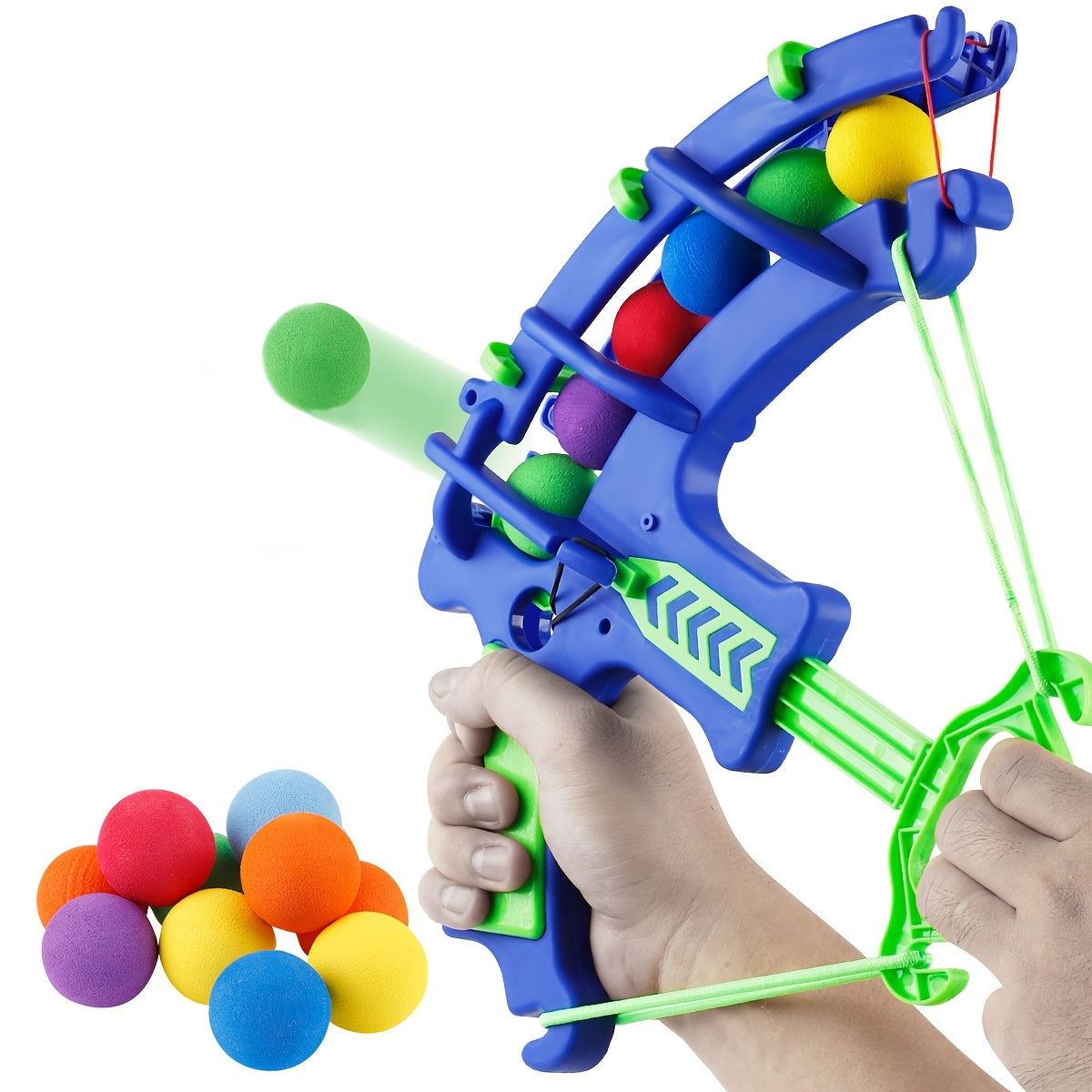 Set of 6/12 Blue Bow and Arrow Interactive Shooting Game Toys with Educational Soft Bullet Target Games for Family Entertainment and Parent-Child Interaction.