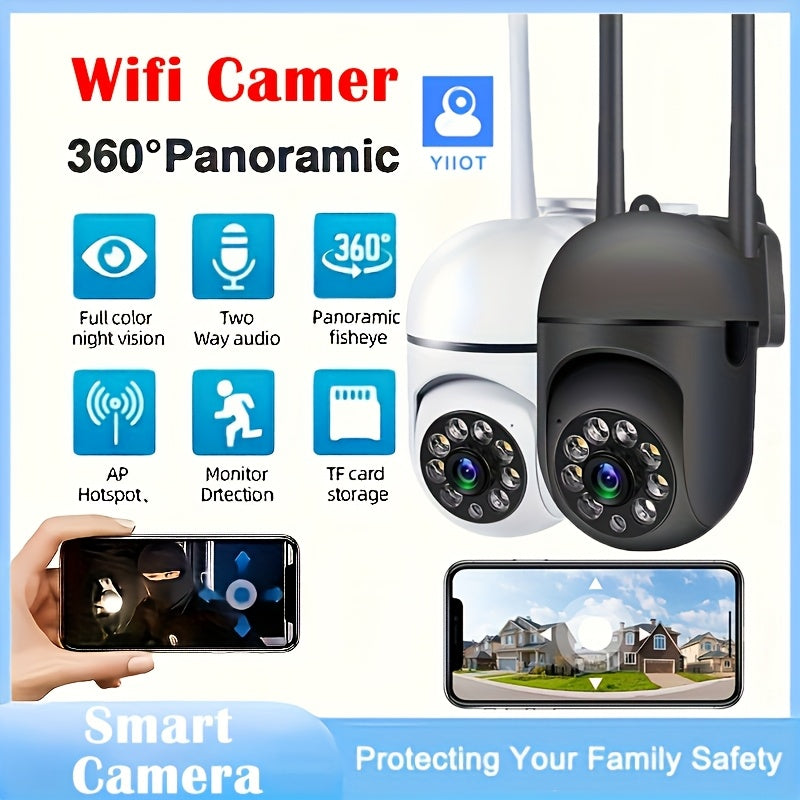 Outdoor Night Vision Security Camera with HD 5G WiFi for Home Security