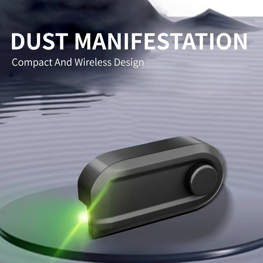 Green LED Attachment for Dyson, Shark & Bissell Vacuum Cleaners - Rechargeable Dust Display Light with Pet Hair Detector Feature.