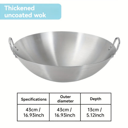 Stainless Steel Wok: A versatile, durable essential for gas and induction cooking in the kitchen