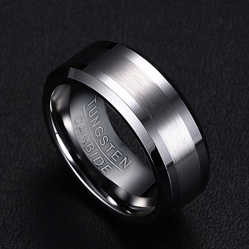 Top-of-the-line Men's Tungsten Steel Ring Available Now at a Discount on Amazon