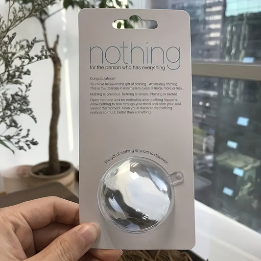 New gift for the person who has everything - the perfect gift of nothing. Ideal for holiday, birthday, and girlfriend gifts, party favors, or school season.