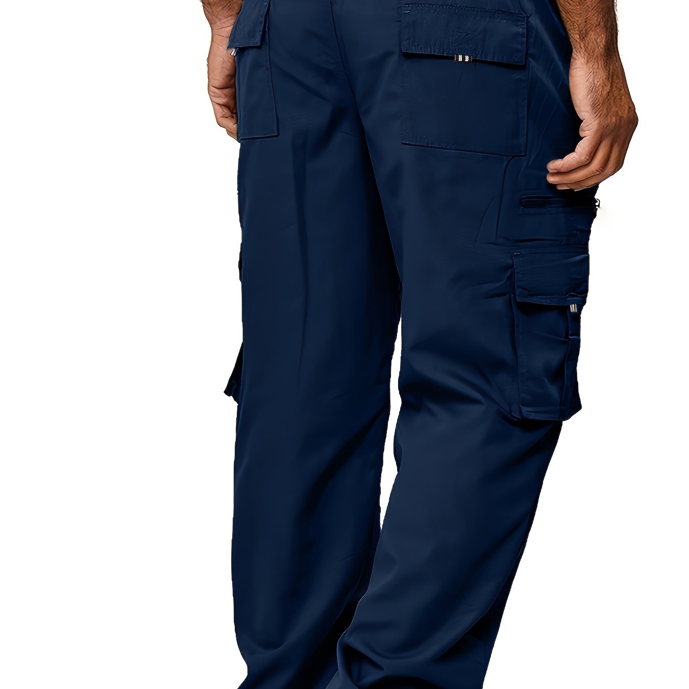 Best-selling oversized cargo pants with side pockets for big and tall men, perfect for spring and summer. Great gifts for plus-size guys.