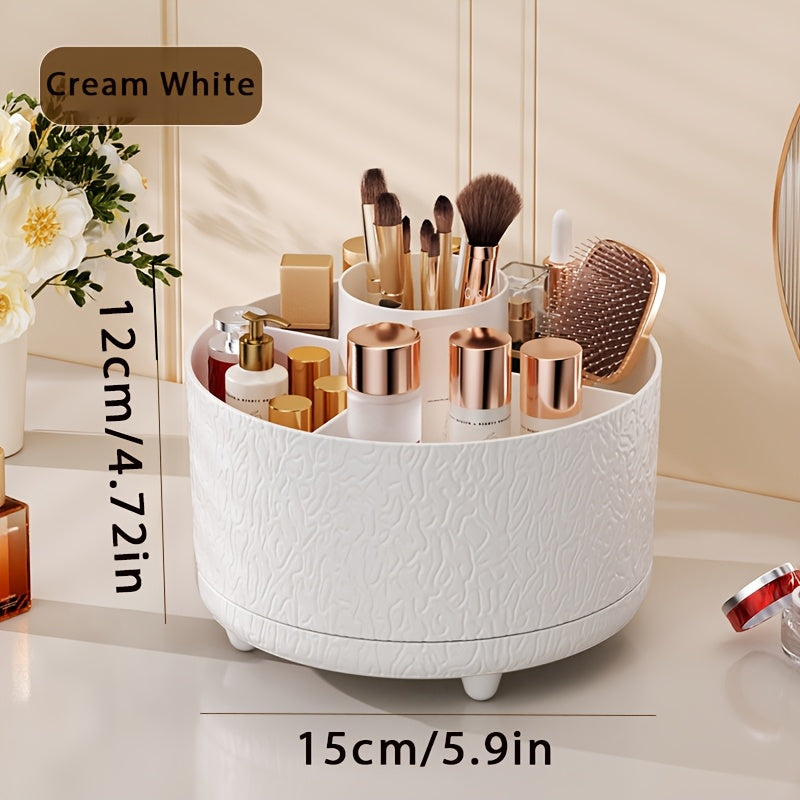 360° Rotating Desktop Cosmetic Storage Box, Ideal for Gifts for Parties, Holidays, and Valentine's Day.