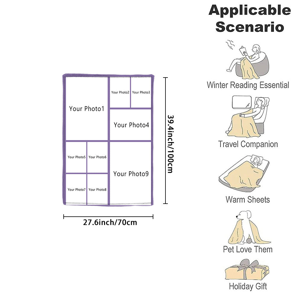 Настройте уютное фланелевое плед для вашей любимой пары с особым фотодизайном. Это мягкое и теплое одеяло идеально подходит для уютного времяпрепровождения на диване, кровати или даже для походов. Это продуманный и персонализированный подарок для