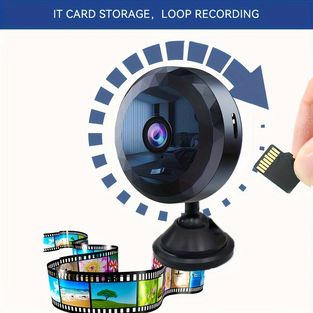 Wireless camera with mobile app for remote monitoring, a convenient smart home assistant.