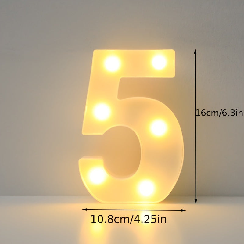 Luxury LED alphabet letter lights for home decoration. Perfect for weddings, birthdays, and Christmas parties.