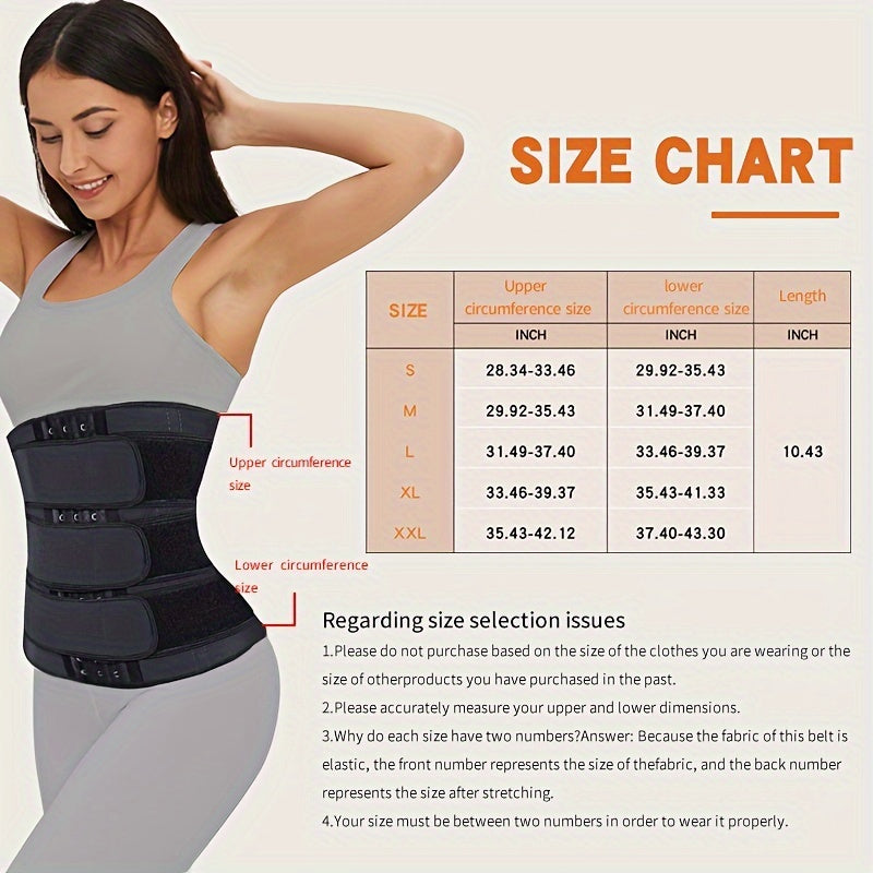 Waist Shaping Belt for Women with Adjustable Waist Support