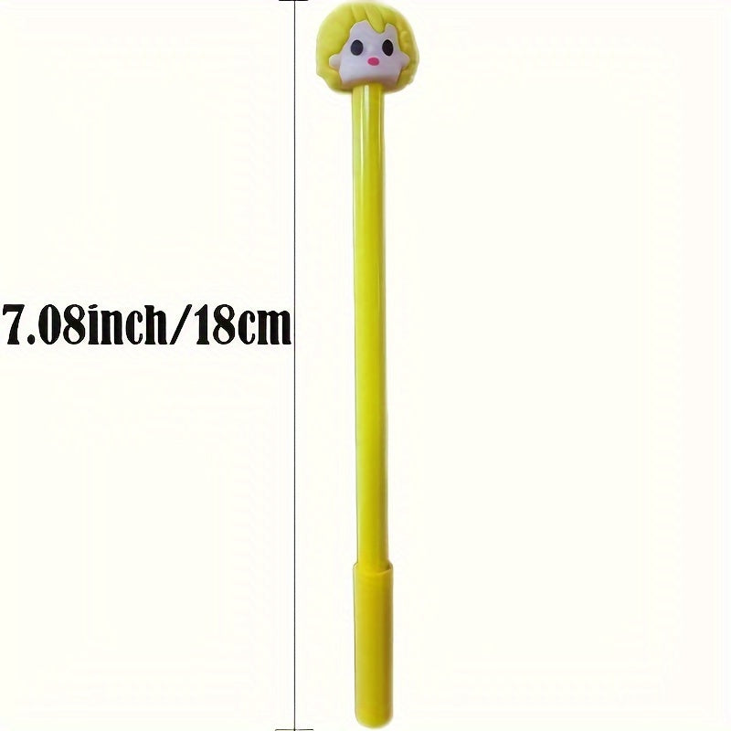 20-Pack Cute Cartoon Gel Rollerball Pens for Smooth Writing and Creative Stationery for Students and Gifts