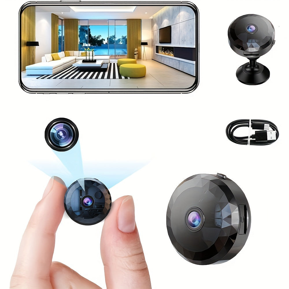 Wireless camera with mobile app for remote monitoring, a convenient smart home assistant.