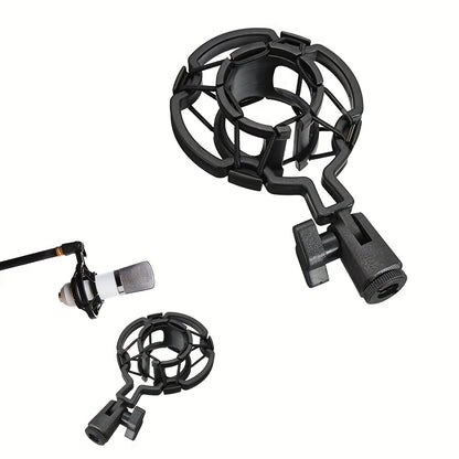 SZKOSTON Microphone Shock Mount for 4.19~4.6cm Studio Condenser Mics, perfect for recording and live broadcasts.