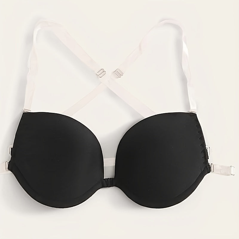 Comfortable and breathable push-up bra for women, ideal for lingerie.