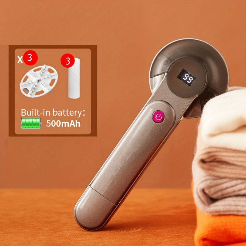 1 piece portable electric lint remover for clothes.