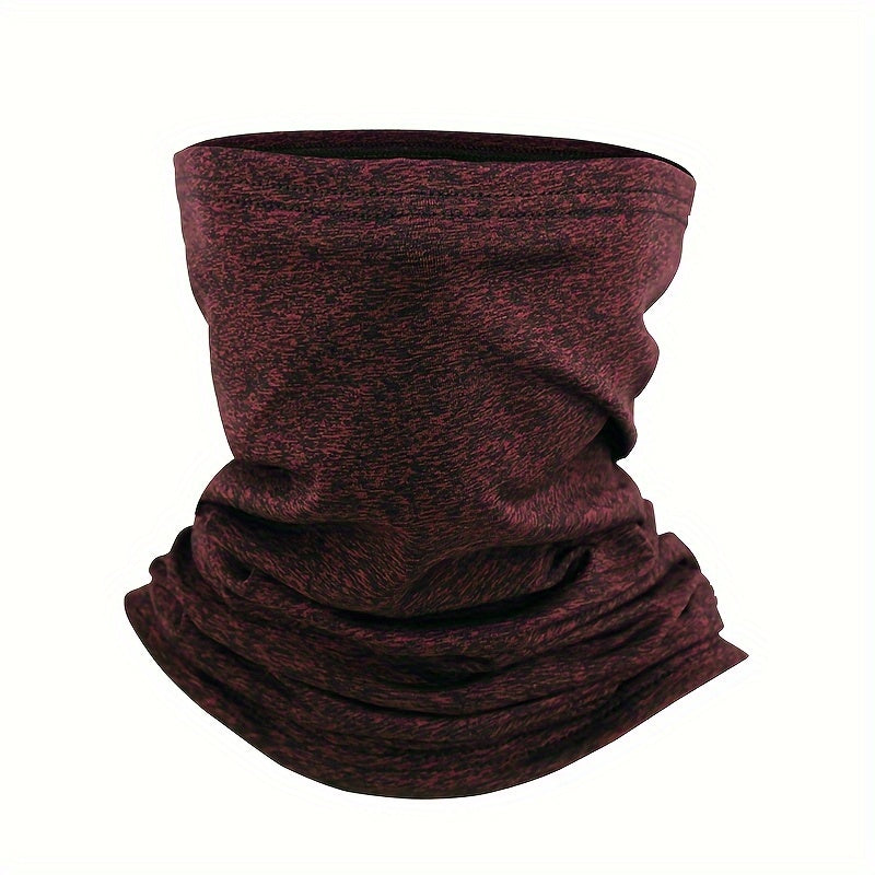 Perfect for cold weather activities, this unisex winter neck gaiter is a must-have item for skiing, cycling, camping, and other outdoor sports. Made of cozy fleece material, this windproof mask also doubles as a scarf to keep you warm. An excellent