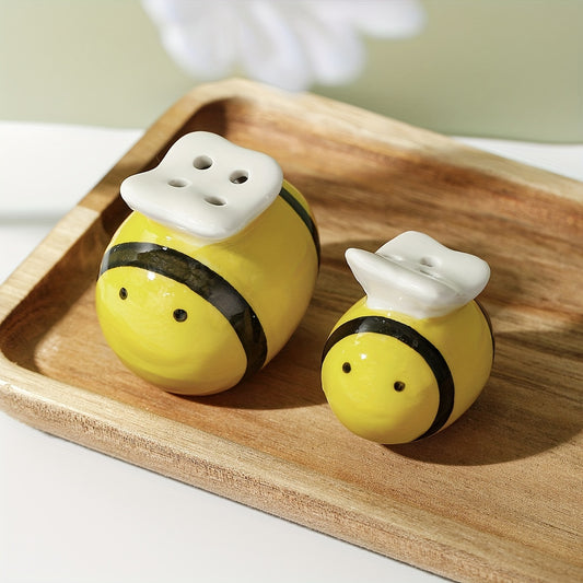 Cute Little Bee Kitchen Seasoning Pot Gift Box with Essential Seasonings for a Beautiful Kitchen