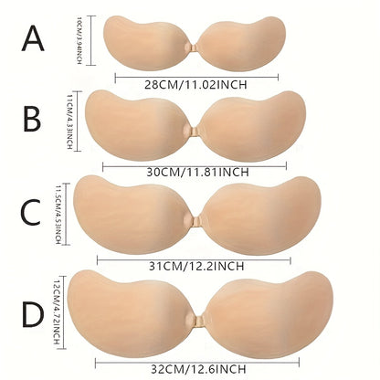 Thick polyester spandex bra pads to lift small breasts and enhance photoshoots and weddings.