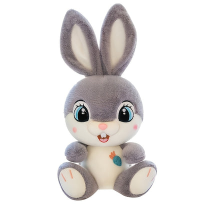 1pc Cute Bunny Plush Toy - perfect gift for Easter, friends, and family