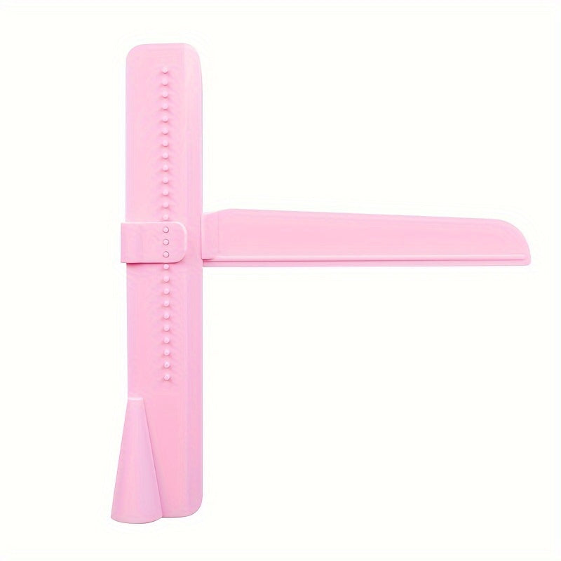 Cake decorating tool for achieving smooth edges and surfaces: Adjustable Height Cake Icing Spatula and Plastic Cake Smoother Scraper for Fondant Design.