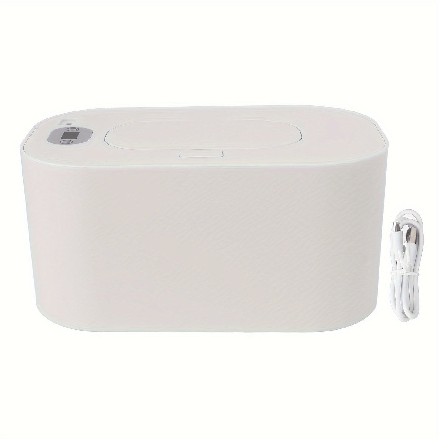 Portable USB Wipe Warmer and Wet Wipes Dispenser for Home, Travel, and Car Use - Mini Size with Large Capacity