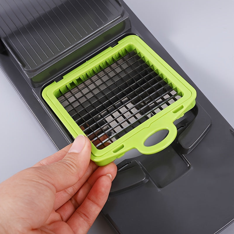 Get a new set of Vegetable Cutting Grid Blades with 6x6 and 12x12 grids for your Vegetable Cutter.