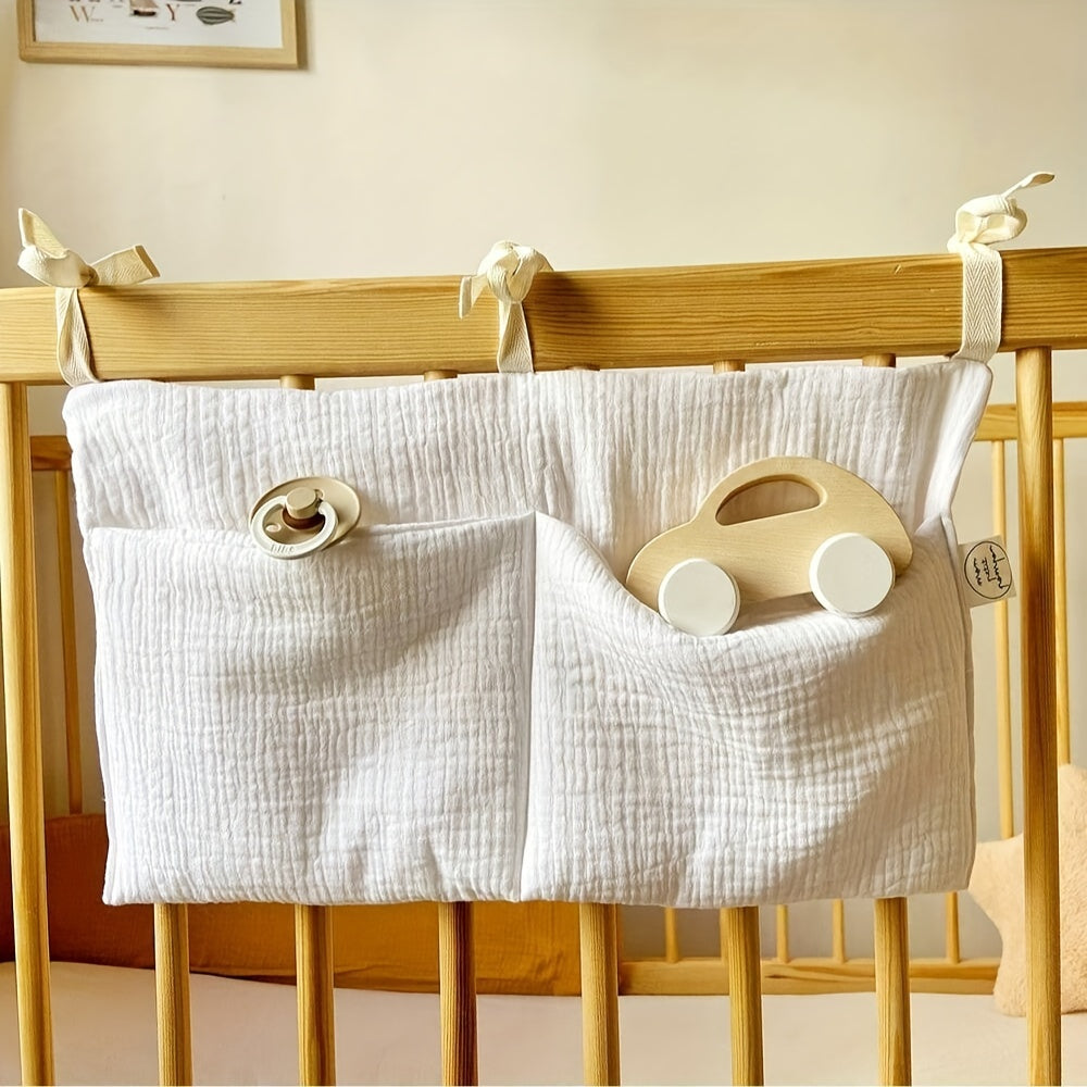 COZYPANDA Printed Hanging Diaper Caddy Organizer for Nursery - Multi-Functional Storage and Accessory Holder for Changing Table