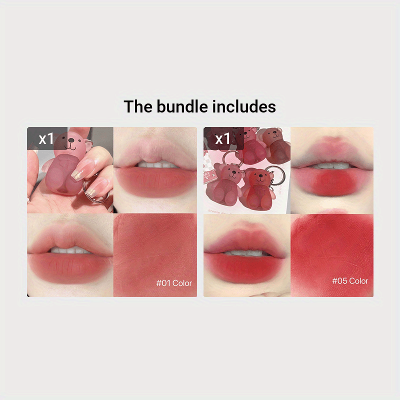 [Popular Choice] Velvet Lip Mud Lip Glaze with Low Saturation