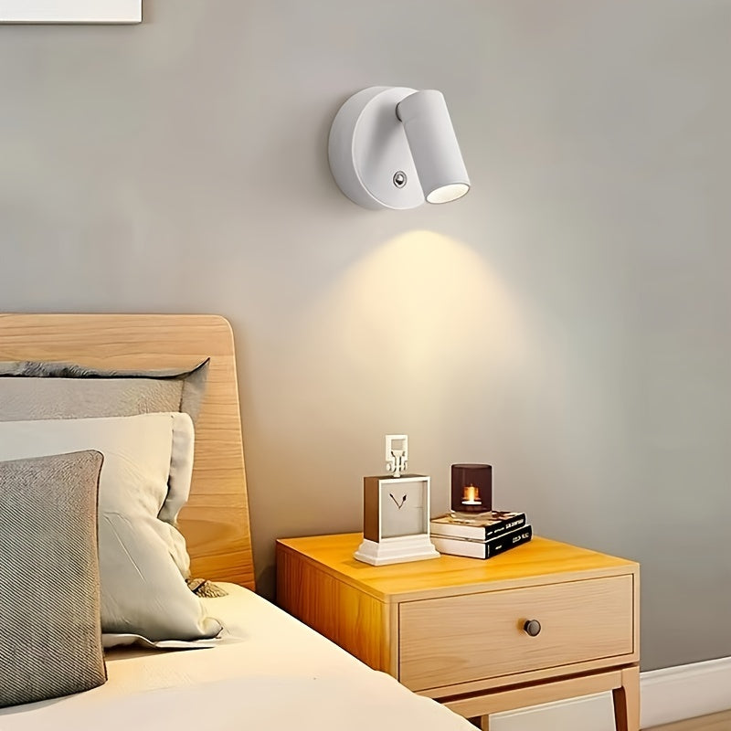 360° Rotating LED Night Light with Touch Control, USB Rechargeable & Magnetic - Adjustable Brightness, Ideal Gift for any Occasion, LED Lights for Bedroom