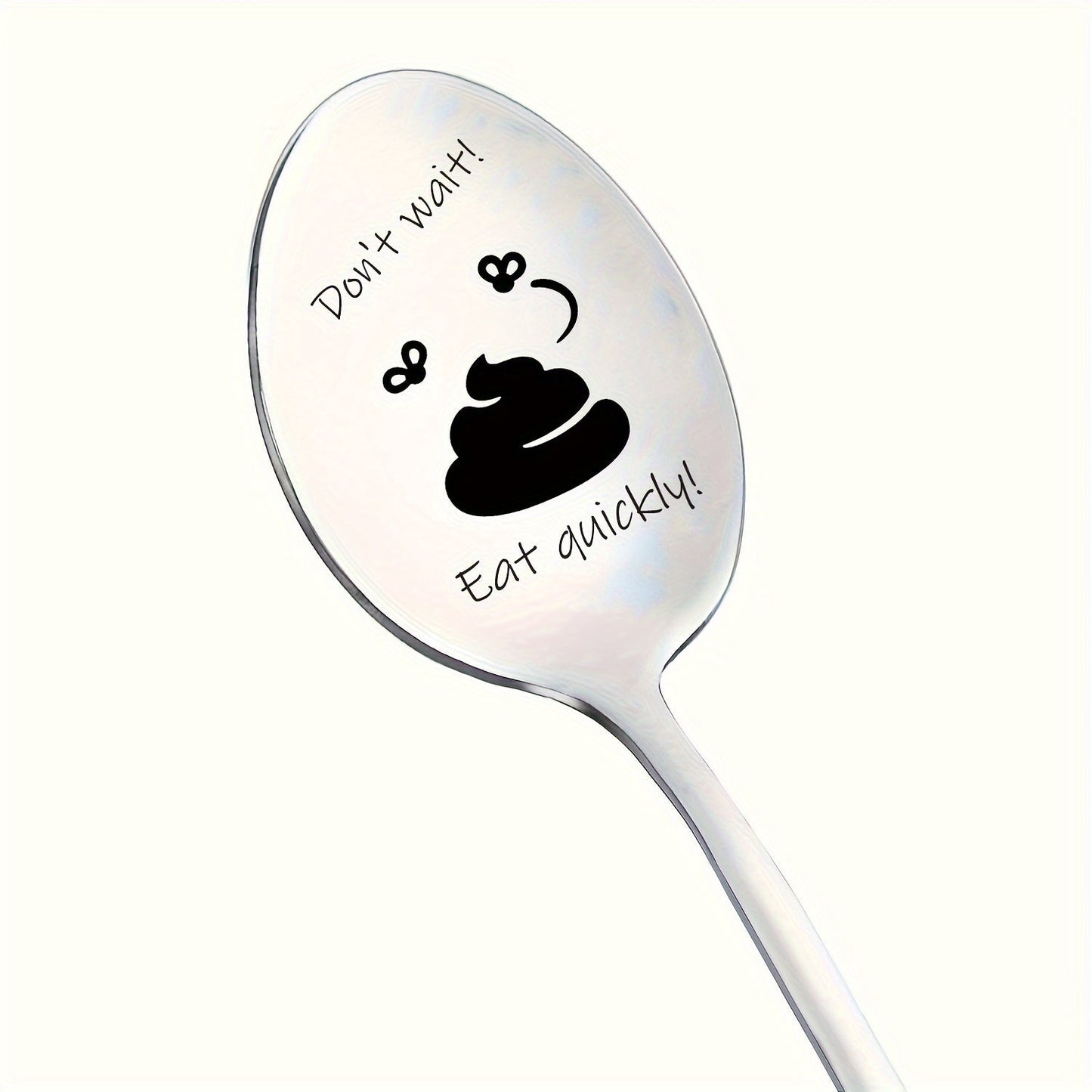 An intricately carved stainless steel spoon, perfect for gifting to any friend. This versatile spoon can be used for coffee, jam, peanut butter, soup, and more. Makes a great birthday or friendship gift.