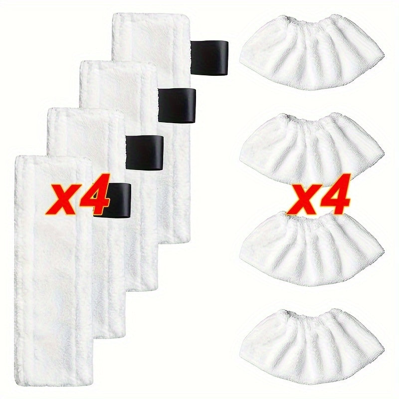 Replacement cleaning pad cover for Karcher EasyFix SC2, SC3, SC4, and SC5 steam mop cleaner - compatible with mop cloth.